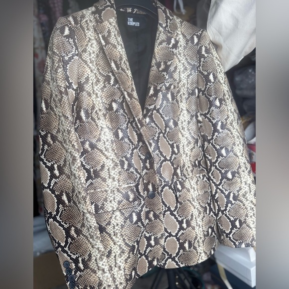 The Kooples Snake Print Blazer - Picture 9 of 17